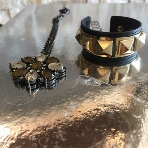 Necklace and bracelet